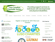 Tablet Screenshot of lusoccs.org